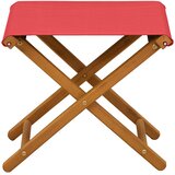  Ležaljka 2 pcs Čvrsto drvo eukaliptusa Crvena | shoptok.hr