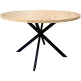 MID.YOU Jedilna miza , črna, barve hrasta | Shoptok.si