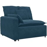  Modularna sofa s jastucima, plava baršunasta | shoptok.hr