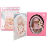  Lutka beba u nosiljci + zečić u ružičastoj kariranoj odjeći - | shoptok.hr