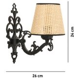 Opviq zidna lampa claire coral black oak | ePonuda.com