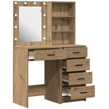  Toaletni stol 2 kom. Smeđa 50 x 41 x 135 cm Konstruirano drvo | shoptok.hr