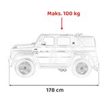  Licencirani auto na akumulator Mercedes Benz MAYBACH G650 STRONG - dvosjed - bijeli | Eponuda.ba