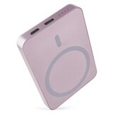 Emos powerbank WI 522, 5 000 mAh, 20 W+Wireless, lososova | Shoptok.si
