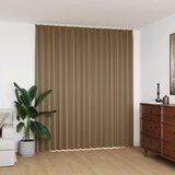  Zavjesa za zamračivanje s kukama bež 290 x 245 cm | shoptok.hr
