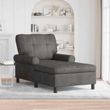  Ležaljka s jastukom Crna 91 x 157 x 91 cm Antikni PU | shoptok.hr