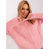 Wool Fashion Italia Sweater-AT-SW-2346-2.99P-Light Pink | Shoptok.si
