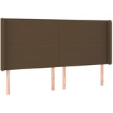  Krevet box spring s madracem LED tamnosmeđi 180x200 cm tkanina | shoptok.hr
