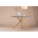 Venture Home Piazza okrugli blagovaonski stol ⌀120 cm, sivi Slike