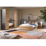 Livetastic OMARA S KLASIČNIMI VRATI, siva, hrast artisan | Shoptok.si
