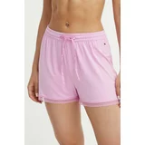 Tommy Hilfiger Kratke hlače lounge roza barva, UW0UW05289