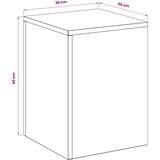  Stalak za biljke 2 pcs Rđa 30 x 30 x 40 cm Otporni čelik | shoptok.hr