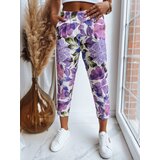 DStreet Spodnie damskie FLOWER GARDEN wrzosowe | shoptok.hr