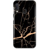  Silikonska maska za Samsung A202F Galaxy A20e All Black Print crna Cene