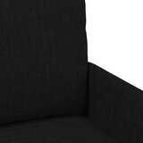  Setovi sofa s jastukom 3 pcs Crna 115 x 56 x 80 cm Šperploča | shoptok.hr