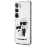 Originalen KARL LAGERFELD ovitek iPhone 13 6.1 - Glitter IML NFT Full Bodies - prozoren ovitek z bleščicami - KLHCP13MHNKCTGT | Shoptok.si