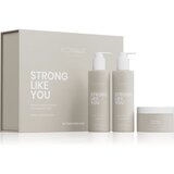ICONIQUE Professional STRONG LIKE YOU Repair & Strengthening Set: Shampoo 250 ml, conditioner 250 ml set za poškodovane lase | Shoptok.si