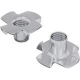  Urezana T-matica 2 pcs Srebrno M6 mm Čelik | shoptok.hr