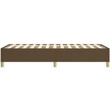  Okvir za krevet s oprugom tamnosmeđi 80x200 cm od tkanine | shoptok.hr
