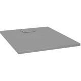 vidaXL Kada za tuš SMC siva 100 x 80 cm | shoptok.hr