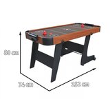  Sto za ni hokej 152x74x80 cm - smeđi | shoptok.hr