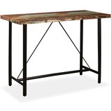 vidaXL barski stol od masivnog obnovljenog drva 150x70x107 cm | shoptok.hr