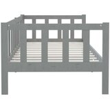  Dnevna postelja siva trdna borovina 90x200 cm, (20606227) | Shoptok.si