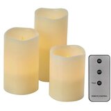  LED dekoracija – 3x voščena svečka, 3x 3x AAA, notranja, vintage, upravljalnik Cene