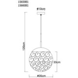 Globo viseča svetilka 15659h1 | Shoptok.si