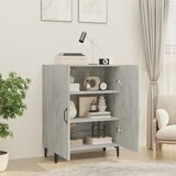  Komoda siva boja betona 70x34x90 cm od konstruiranog drva | shoptok.hr