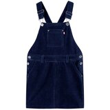  Dječja haljina kombinezon od samta modra 128 | shoptok.hr