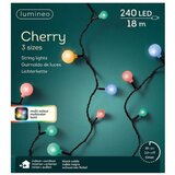  Spoljašnje Led novogodišnje lampice Cherry Multi L1800cm Lumineo 494660 Spoljašnje Led novogodišnje lampice Cherry Multi L1800cm Lumineo 4 cene