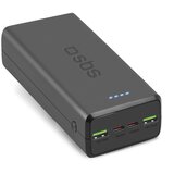 Sbs Power Bank 30.000 mAh crna s 2 USB-C Sbs Power Bank 30.000 mAh crna s 2 USB-C Slike