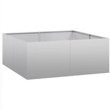 Maison Chic Cvetlični Lonec - Cvetlično korito 100x100x40 cm Pocinkano jeklo, (21789099) Cene