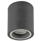 Rabalux plafonjera kobald, GU10 25W, D8cm, siva | ePonuda.com