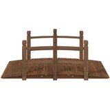  Vrtni most s ogradama 150 x 67 x 56 cm od masivnog drva smreke | shoptok.hr