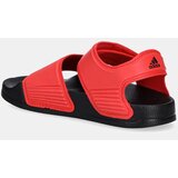 Adidas Dječje sandale ADILETTE SANDAL boja: crvena, IH3633 | shoptok.hr