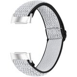 INF fitbit charge 5 zapestnica najlon sivo/črna, (21264700) | Shoptok.si