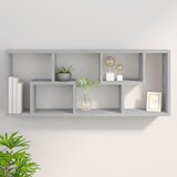  Zidna polica siva boja betona 36 x 16 x 90 cm konstruirano drvo | Eponuda.ba