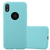 Cadorabo Ohišje, združljiv z Apple v Candy Blue - Zaščitni pokrov iz fleksibilnega silikona TPU, (20571041) Cene