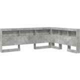  Skladišno uzglavlje Beton siva 135 cm Konstruirano drvo | shoptok.hr