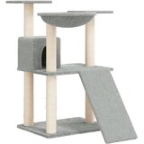  Penjalica za mačke sa stupovima za grebanje svjetlosiva 83 cm | shoptok.hr