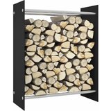 Furnova Stojalo za drva črno 80x35x100 cm kaljeno steklo, (21912774) | Shoptok.si