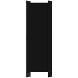 vidaXL Sobna pregrada sa 6 panela crna 300 x 180 cm | shoptok.hr