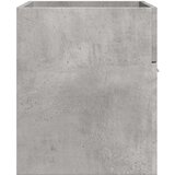 vidaXL Omarica za umivalnik betonsko siva 90x38,5x46 cm inženirski les | Shoptok.si