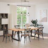  Noge za blagovaonski stol V-oblika 2 kom Crne 90 x (72-73,3) cm Čelik | shoptok.hr