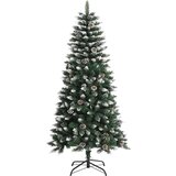 vidaXL Umestno božično drevo med 150 LED Zelena 50 x 50 x 120 cm | Shoptok.si