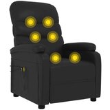  Električni masažni stol črno umetno usnje, (20939489) | Shoptok.si