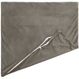  Presvlaka za jastuk 6 pcs HEERLEN Svjetlosiva 60 x 60 cm Baršun | shoptok.hr
