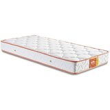 Hanah home Sofy 90x200 cm Single Size Firm Mattress WhiteOrange Mattress | ePonuda.com